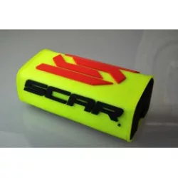 Scar Oversize O2 kormányszivacs, fluo sárga