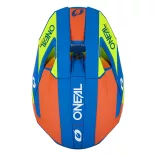 O'Neal 3SRS Bukósisak – Solid V.26 Blue/Neon Yellow