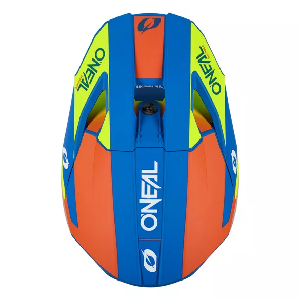 O'Neal 3SRS Bukósisak – Solid V.26 Blue/Neon Yellow