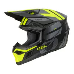   O'Neal 3SRS Bukósisak – Ride V.26 Black/Gray/Neon Yellow
