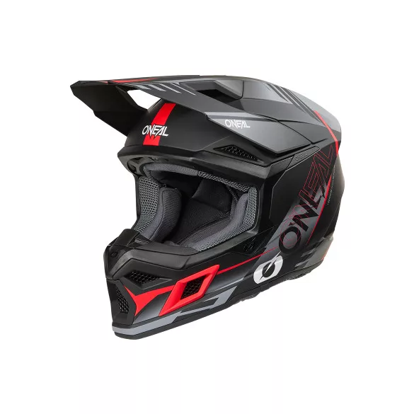 O'Neal 3SRS Bukósisak – Haze V.26 Black/Gray/Red