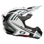 O'Neal 5SRS Polyacrylite bukósisak – SPIKE White/black