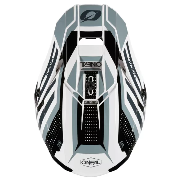 O'Neal 5SRS Polyacrylite bukósisak – SPIKE White/black