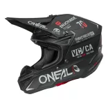 O'Neal 5SRS Polyacrylite bukósisak – BRAND Black/Gray
