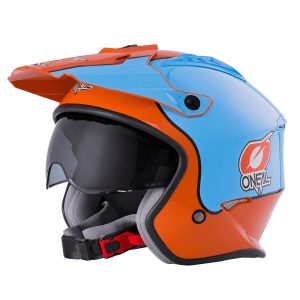 O'NEAL VOLT HELMET GULF ORANGE/BLUE