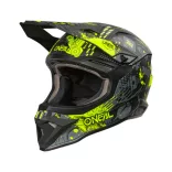 O'Neal 1SRS Gyerek bukósisak Vibrant V.26 Black/Neon Yellow