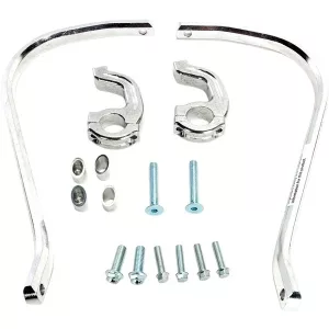 Moose Racing alumínium kézvédő ezüst, 28,6mm kormányhoz