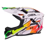 O'neal F-SRS white-multi bukósisak