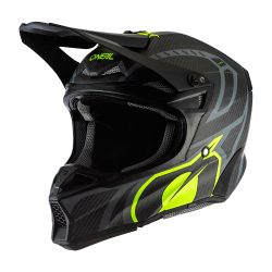 O'NEAL 10SRS CARBON RACE BLACK/NEON YELLOW