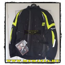 Modeka Wulf Black neon motoros kabát