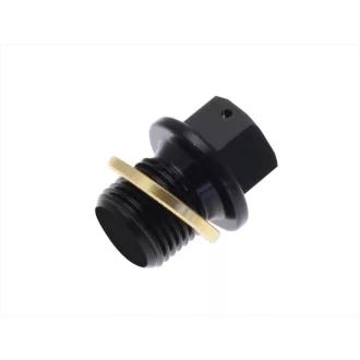   Technium olajleeresztő dugó alumínium, fekete, 10x1,25x14mm