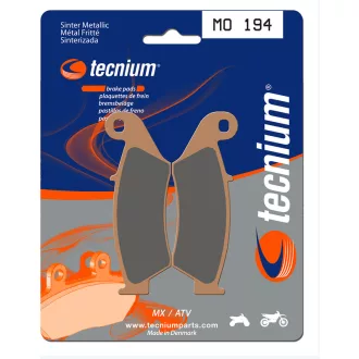 Tecnium mx/atv sintered metal brake pads - MO194
