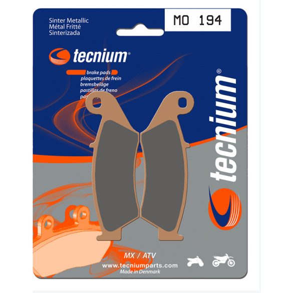 TECNIUM MX/ATV Sintered Metal Brake pads - MO194