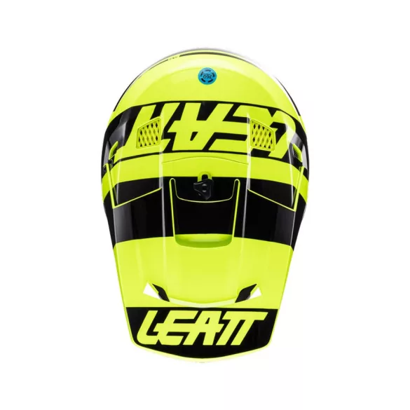 Leatt GPX 3.5 lime bukósisak, ajándék Velocity 4.5 szemüveggel