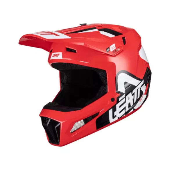Leatt GPX 3.5 red bukósisak, ajándék Velocity 4.5 szemüveggel