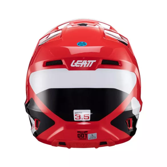 Leatt GPX 3.5 red bukósisak, ajándék Velocity 4.5 szemüveggel