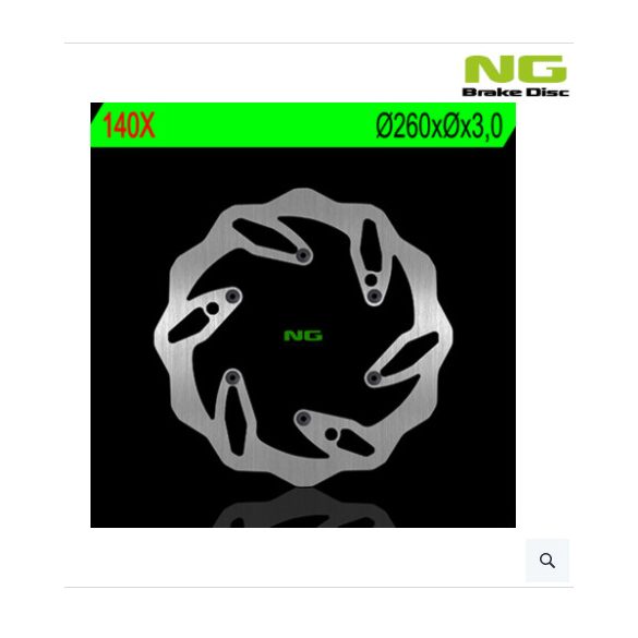 NG BRAKE DISC Petal Fix féktárcsa - 140X