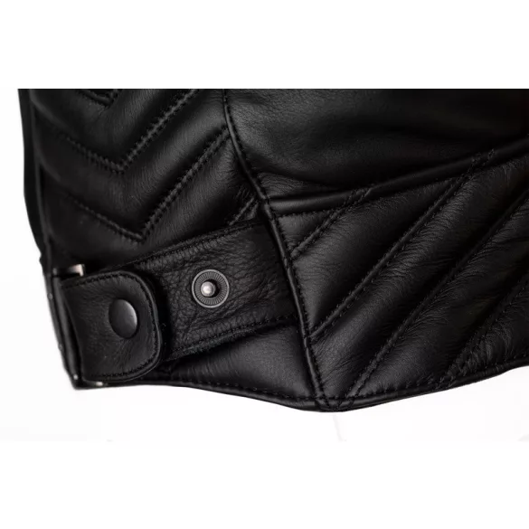 RST Roadster 3 CE fekete bőrkabát