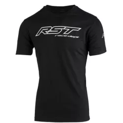 RST Race Dept Logo Póló - Black