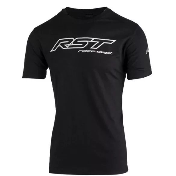 RST Race Dept Logo Póló - Black