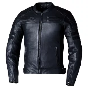 RST Jacket Hillberry2 CE fekete bőrkabát