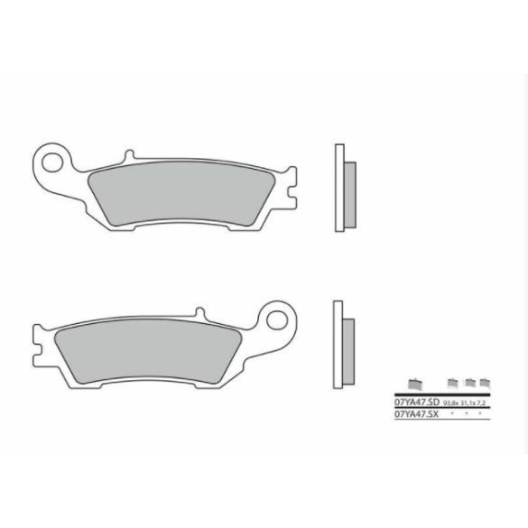 BREMBO FÉKBETÉT 07YA47SD