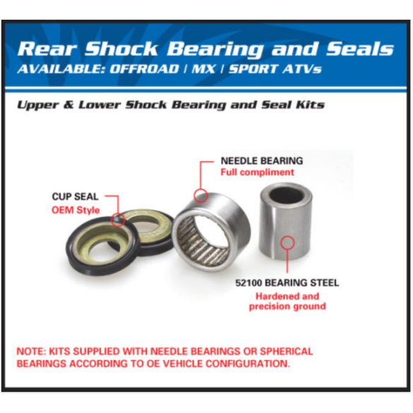 All Balls  alsó lengéscsillapitó  csapágy készlet Yamaha