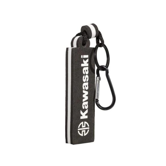 Kawasaki szivacs kulcstartó - fekete
