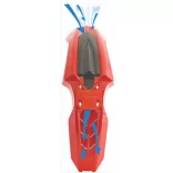 POLISPORT Supermotard SM Line első sárvédő fekete