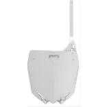 POLISPORT  első rajtszám tartó fekete 