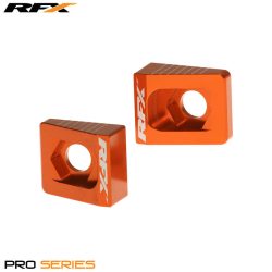   RFX Pro 2 láncfeszesség állító hátsó tengelyhez, KTM 65, narancs