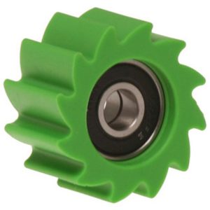 RFX Race láncvezető görgő (zöld) 38mm ,univerzális