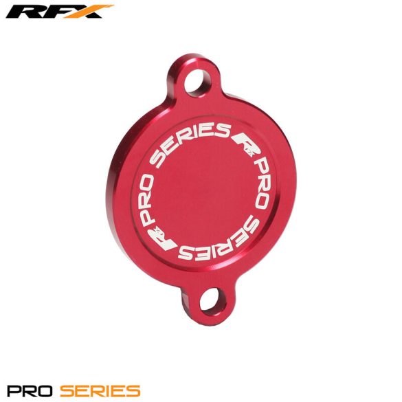 RFX Pro  olajszűrő fedél, piros, Kawasaki KXF450