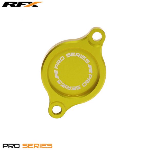 RFX Pro  olajszűrő fedél, sárga, Suzuki RMZ250/450