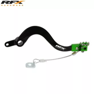 Kawasaki RFX pro fékpedál, KXF250 ,fekete/zöld