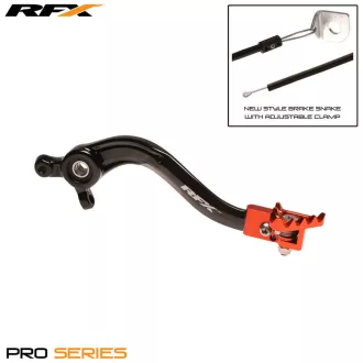 Husqvarna RFX pro fékpedál, Kawasaki KTM/,fekete/narancs