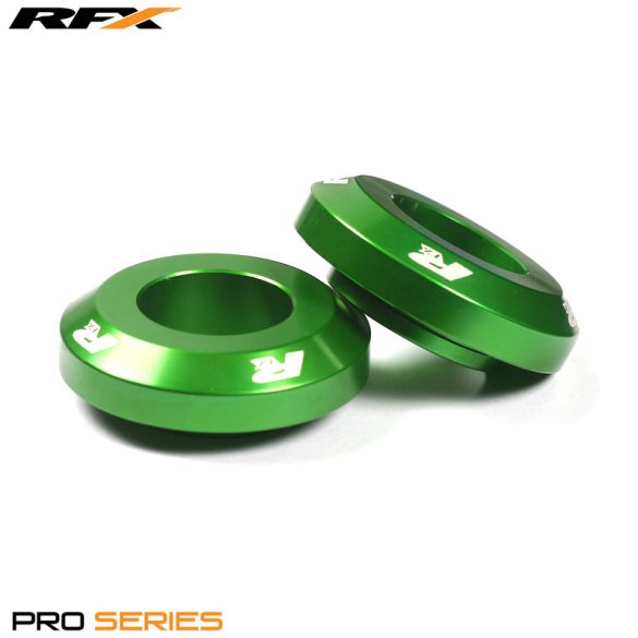 RFX Pro hátsókerék távtartó Kawasaki motorokhoz, zöld