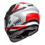 Shoei GT-AIR II Aperture bukósisak, fehér-piros-fekete TC-6