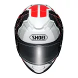 Shoei GT-AIR II Aperture bukósisak, fehér-piros-fekete TC-6