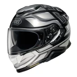 Shoei GT-AIR II Notch bukósisak, fehér-ezüst-fekete TC-5