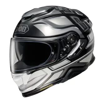   Shoei gt - air ii notch bukósisak, fehér/ezüst - fekete TC - 5