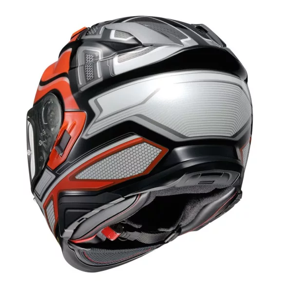 Shoei GT-AIR II Notch bukósisak, fehér-narancs-fekete TC-8