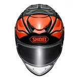 Shoei GT-AIR II Notch bukósisak, fehér-narancs-fekete TC-8