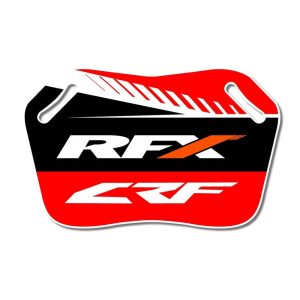 RFX  bemutatótábla, piros