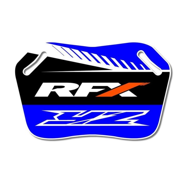 RFX  bemutatótábla, kék-fekete