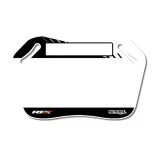 RFX  bemutatótábla, fekete-fehér