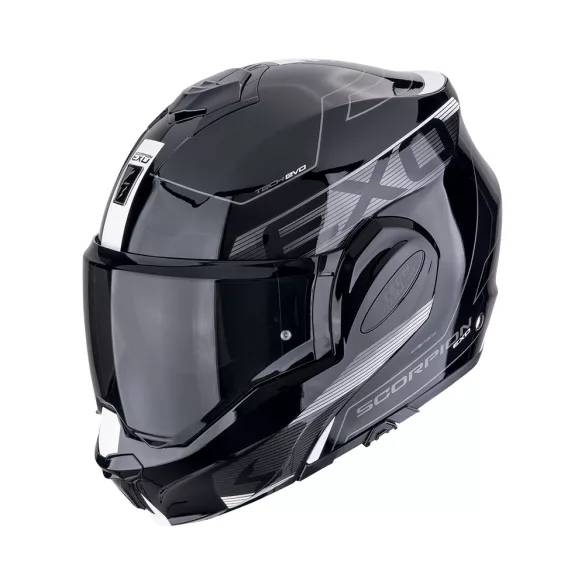 Scorpion Exo EXO-TECH EVO TRAVELLER Black-White bukósisak L méretben