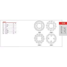 Goldfren első tárcsa