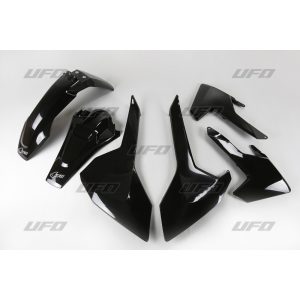 UFO  BODY KIT HUSQVARNA  TE/FE/TX 17-19, fekete