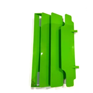 Kawasaki OEM hűtővédő műanyag zöld színben KX250, KX500
